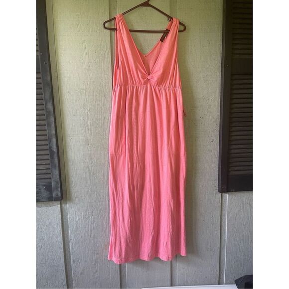 STAN HERMAN Lounge Tank Maxi Dress L - Picture 1 of 12